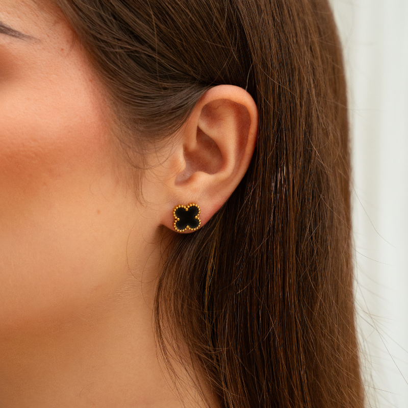 Vanilės auskarai (balti)