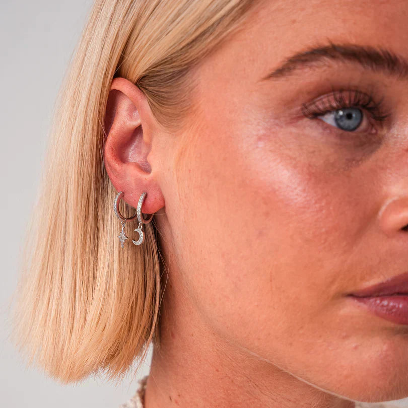 Mėnulio ir žvaigždės auskarai