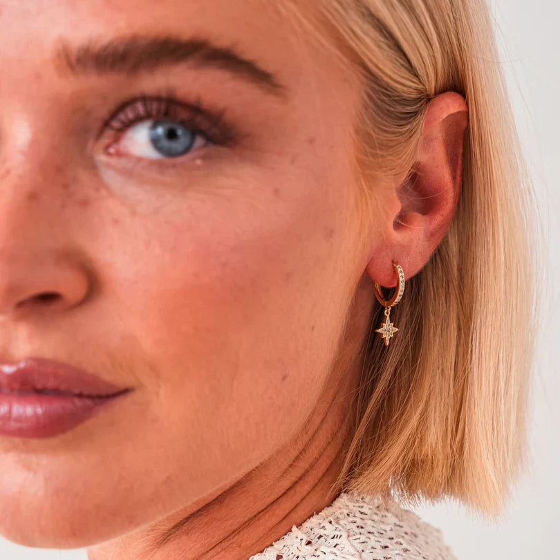 Mėnulio ir žvaigždės auskarai