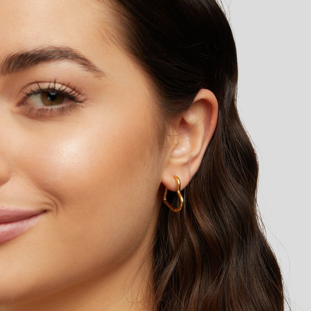 Širdelės formos auskarai